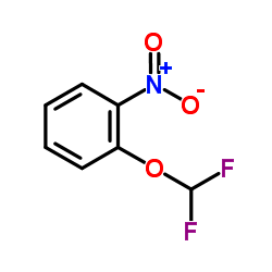 2-(DIFLUOROMETHOXY)NITROBENZENE structure, CAS 22225-77-0