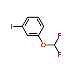 3-(DIFLUOROMETHOXY)IODOBENZENE structure, CAS 518070-17-2