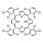 5,10,15,20-Tetrakis(2,3,6-trichlorophenyl)porphyrin structure, CAS 2420507-60-2