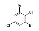 Benzene, 1,3-dibromo-2,5-dichloro- structure, CAS 81067-41-6