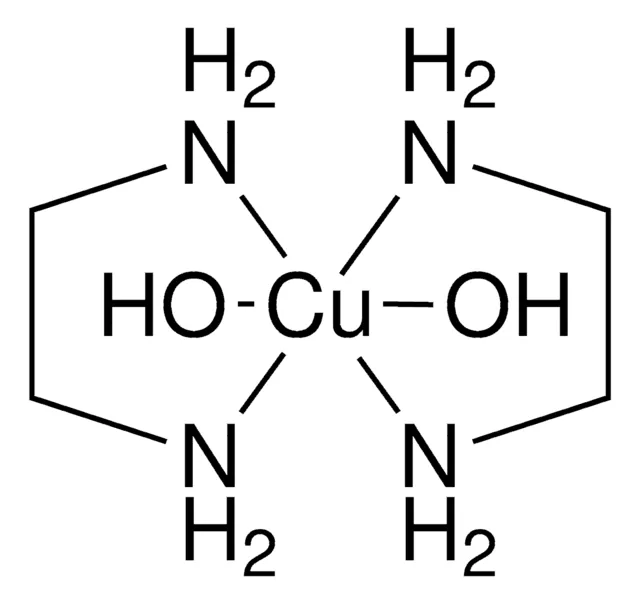 CUPRIETHYLENEDIAMINE structure, CAS 14552-35-3