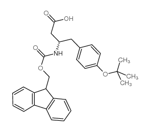 FMOC-L-BETA-HOMOTYROSINE(OTBU) structure, CAS 219967-69-8