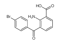 2-AMino-3-(4-broMobenzoyl)benzoic Acid structure, CAS 241496-82-2