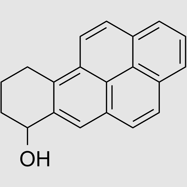 7,8,9,10-TETRAHYDRO-BENZO[A]PYREN-7-OL structure, CAS 6272-55-5