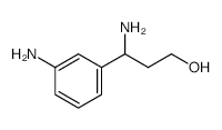 3-(3-AMINOPHENYL)-DL-BETA-ALANINOL structure, CAS 886364-14-3