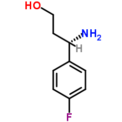 (S)-3-(4-FLUOROPHENYL)-BETA-ALANINOL structure, CAS 228422-49-9