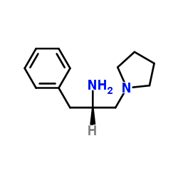 (S)-2-PHENYL-1-PYRROLIDIN-1-YLMETHYL-ETHYLAMINE structure, CAS 200267-75-0