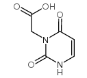 (2,6-DIOXO-3,6-DIHYDROPYRIMIDIN-1(2H)-YL)ACETIC ACID structure, CAS 14383-43-8