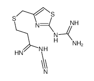 N-DesaMinosulfonyl-N-cyano FaMotidine structure, CAS 76823-97-7
