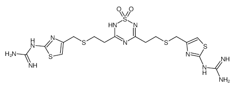 FAMOTIDINE RELATED COMPOUND B structure, CAS 89268-62-2