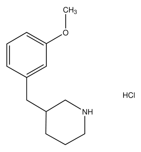 3-METHOXY-PIPERIDINE HYDROCHLORIDE structure, CAS 688809-94-1