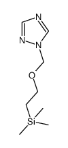 1-((2-(Trimethylsilyl)Ethoxy)Methyl)-1H-1,2,4-Triazole structure, CAS 136118-56-4