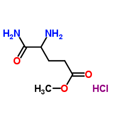 Methyl 4,5-Diamino-5-Oxopentanoate Hydrochloride structure, CAS 1323290-64-7
