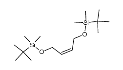 4,9-Dioxa-3,10-disiladodec-6-ene, 2,2,3,3,10,10,11,11-octamethyl-, (6Z)- structure, CAS 132835-15-5