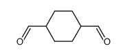 1,4-Cyclohexanedicarbaldehyde structure, CAS 33424-83-8