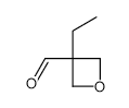 3-Ethyl-3-oxetanecarboxaldehyde structure, CAS 98485-37-1