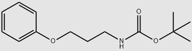 tert-butyl (3-phenoxypropyl)carbamate structure, CAS 1479496-35-9
