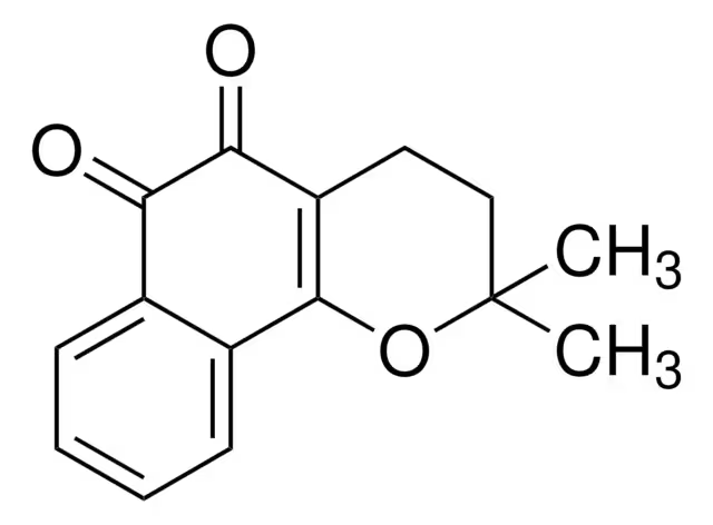 BETA-LAPACHONE structure, CAS 4707-32-8