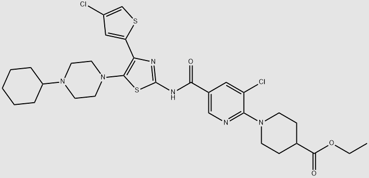 Avatrombopag Impurity 22 structure, CAS 570403-14-4