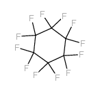 PERFLUOROCYCLOHEXANE structure, CAS 355-68-0