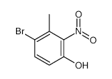 4-BroMo-3-Methyl-2-nitrophenol structure, CAS 85598-12-5