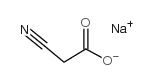 SODIUM CYANOACETATE structure, CAS 1071-36-9