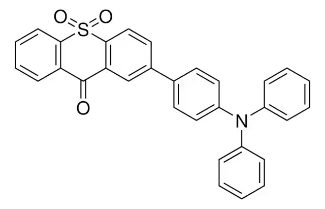 2- [4- (diphenylamino) phenyl] - 10, 10- dioxide-9H - thioxanthen-9- one structure, CAS 1623010-63-8