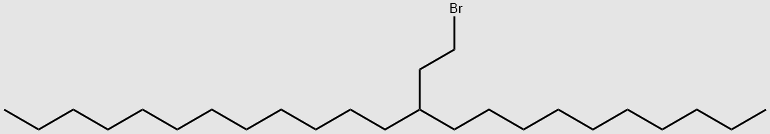 11-(2-bromoethyl)tricosane structure, CAS 1661914-65-3
