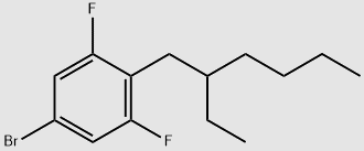 5-bromo-2-(2-ethylhexyl)-1,3-difluorobenzene structure, CAS 1840869-81-9