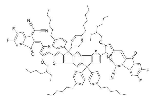 IEICO-4F structure, CAS 2089044-02-8