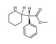 Methyl alpha-phenyl-2-piperidineacetate structure, CAS 20748-11-2