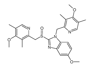 Esomeprazole Impurity 3 structure, CAS 1346599-85-6