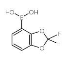 2,2-DIFLUORO-BENZO[1,3]DIOXOLE-4-BORONIC ACID structure, CAS 126120-87-4