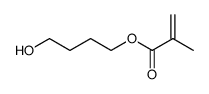 4-HYDROXYBUTYL METHACRYLATE structure, CAS 997-46-6