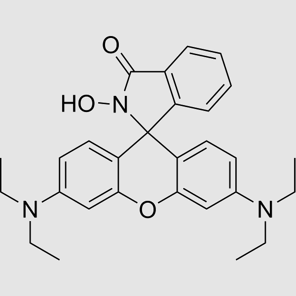 N-hydroxy Rhodamine B amide structure, CAS 1115867-62-3