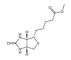 BIOTIN METHYL ESTER structure, CAS 608-16-2