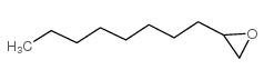 1,2-EPOXYDECANE structure, CAS 2404-44-6