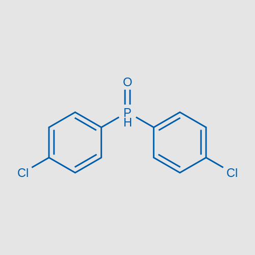BIS(4-CHLOROPHENYL)PHOSPHINE OXIDE structure, CAS 15948-60-4