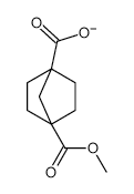 4-(Methoxycarbonyl)bicyclo[2.2.1]heptane-1-carboxylicacid structure, CAS 15448-77-8