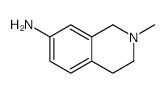 2-Methyl-1,2,3,4-tetrahydroisoquinolin-7-aMine structure, CAS 14097-40-6