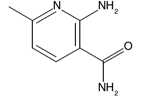 3-Pyridinecarboxamide,2-amino-6-methyl-(9CI) structure, CAS 100524-09-2