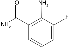 Benzamide, 2-amino-3-fluoro- (9CI) structure, CAS 187805-54-5