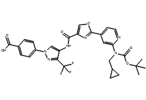 Benzoic acid, 4-[(cyclopropylmethyl)amino]- (9CI) structure, CAS 518336-13-5