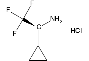 1-cyclopropyl-2,2,2-trifluoroethan-1-ol structure, CAS 1993-77-7
