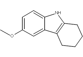 6-Methoxy-1,2,3,4-tetrahydrocarbazole structure, CAS 13070-45-6