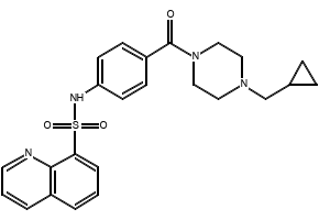 8-Quinolinamine, N-(cyclopropylmethyl)- structure, CAS 1156282-58-4