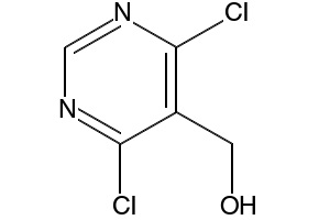 (4,6-dichloropyrimidin-5-yl)methanol structure, CAS 1260862-85-8