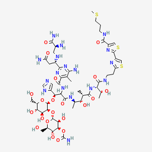 N1-[3-(Methylthio)propyl]bleomycinamide structure, CAS 41089-03-6