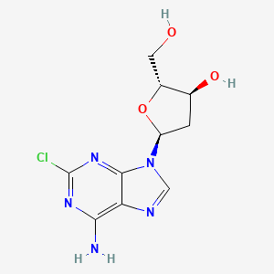 Cladribine Impurity D structure, CAS 5542-92-7