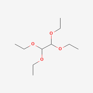 1,1,2,2-tetraethoxyethane structure, CAS 3975-14-2